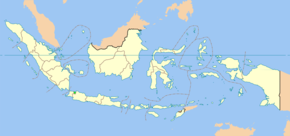 Peta lokasi Jakarta