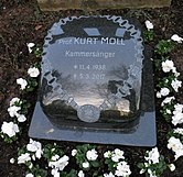 Lápida de Kurt Moll