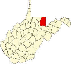 Koartn vo Preston County innahoib vo West Virginia
