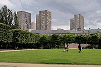 The Parc de Choisy (13th arrondissement)