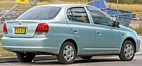 Facelift: Toyota Echo sedan (Australia)