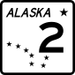 আলাস্কা state route marker
