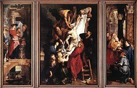 Rubens, Trittico della deposizione dalla croce, 1611-12