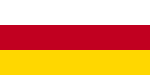 Flag of South Ossetia (Limited recognition) (Europe)
