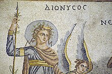 Dionýzov triumf, mozaika z Poseidónovho domu, Zeugma Mosaic Museum