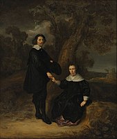 Ο Dirck Graswinckel και η Geertruyt van Loon, 1646, Ρότερνταμ, Μουσείο Μπόιμανς - φαν Μπένινγκεν