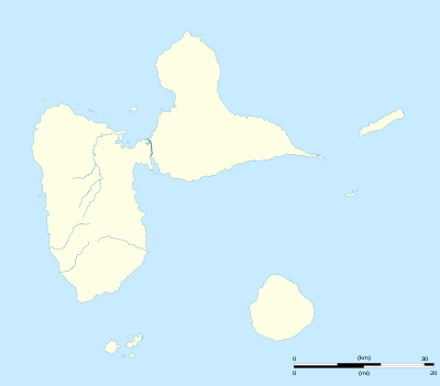 Guadeloupe Division of Honour is located in Guadeloupe