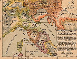 Паўночная Італія ў 1803 годзе