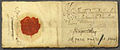 A letter signed by Sapieha from 1626