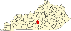Koartn vo Green County innahoib vo Kentucky