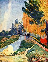Els Aliscamps (1888) per Paul Gauguin