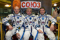Zľava doprava: Gerst, Surajev a Wiseman