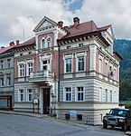 Former bank building in the Old Town