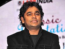 A. R. Rahman at the 57th Filmfare Awards, 2012