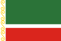 Vlag van Republiek Tsjetsjenië