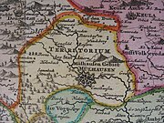 The territory of the free imperial city of Mühlhausen