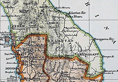 1899 Malay Peninsula map