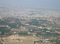 ภาพถ่ายทางอากาศของเราะฟะห์ใน ค.ศ. 2012