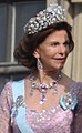 A Tiara Bragança é uma das preferidas da Rainha Silvia da Suécia.