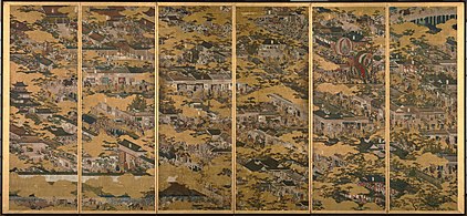 ฉากในและรอบเกียวโต (ป. ค.ศ. 1615)