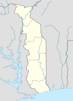Bou (pagklaro) is located in Togo