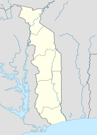 Agbeluvoe is located in Togo