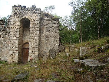 Horeka Monastery, a 13th-century monastic complex near the village