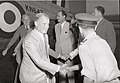 Arthur Henderson on a visit to Israel, 22 September 1950.