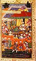 Image 3A scene from the Baburnama (from Autobiography)