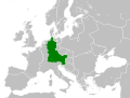 East Francia in 843