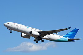 Garuda Indonesia jet.