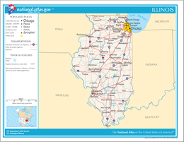Illinois – Mappa