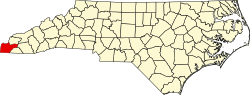 Koartn vo Cherokee County innahoib vo North Carolina
