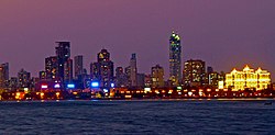Skyline of Mumbai