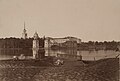 Общий вид Грузина от паромной пристани, фото около 1880 г.
