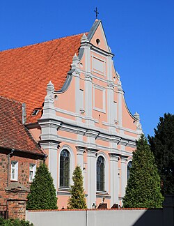 Old Franciscan baroque church