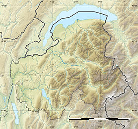 Vêde dessus la mapa topografica de la Savouè-d’Amont