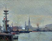 Joseph Delattre, Le Port de Rouen