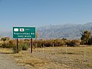 US 6 heading east from Bishop, California