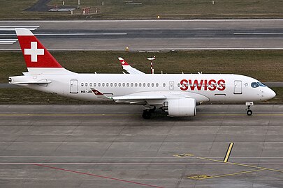 A220 de Swiss Airlines