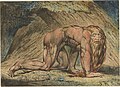 William Blake, Nebuchadnezzar, The Minneapolis Institute of Arts impression. Printed 1795.
