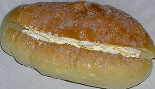 A cream bun