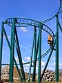Bobsled roller coaster Heiße Fahrt at Wild- und Freizeitpark Klotten.