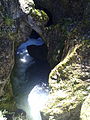 Image 24Devil's Throat Cave subterranean river from above (from Subterranean river)