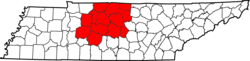 Nashville-Davidson-Mufreesboro-Franklin Metropolitan Statistical Area