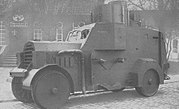 An Ehrhardt 21 armored car of the police forces.