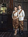 Image 31Khmer couple in traditional clothing (from Culture of Cambodia)
