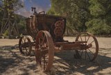 Farm wagon, John Muir home, Martinez