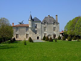 The chateau in Doix
