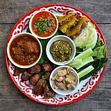 Sampel wiwitan kanggo masakan Thailand Lor (Masakan Lanna)